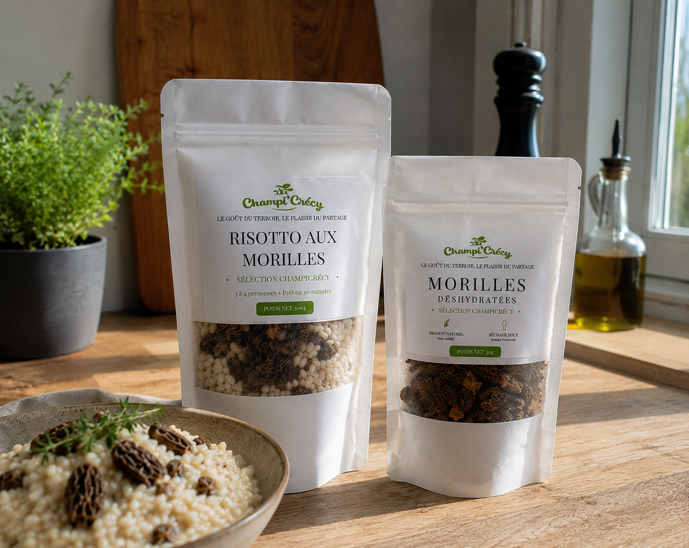 Duo Gourmand aux Morilles
