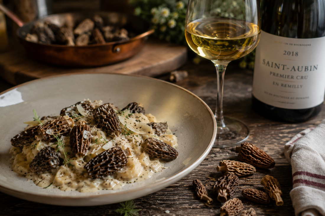 Quel vin boire avec des morilles ?